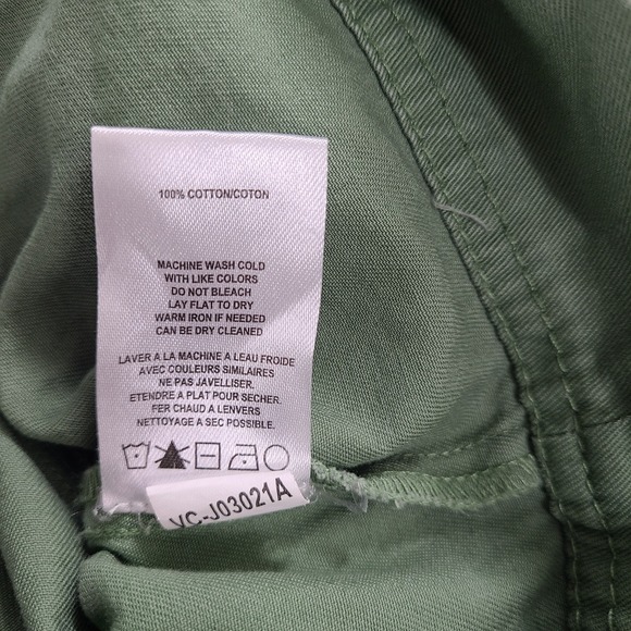 Vigoss Utility Jacket Green 100% Cotton Oversized Fit EUC No Size Tag (Fits... - Picture 5 of 6